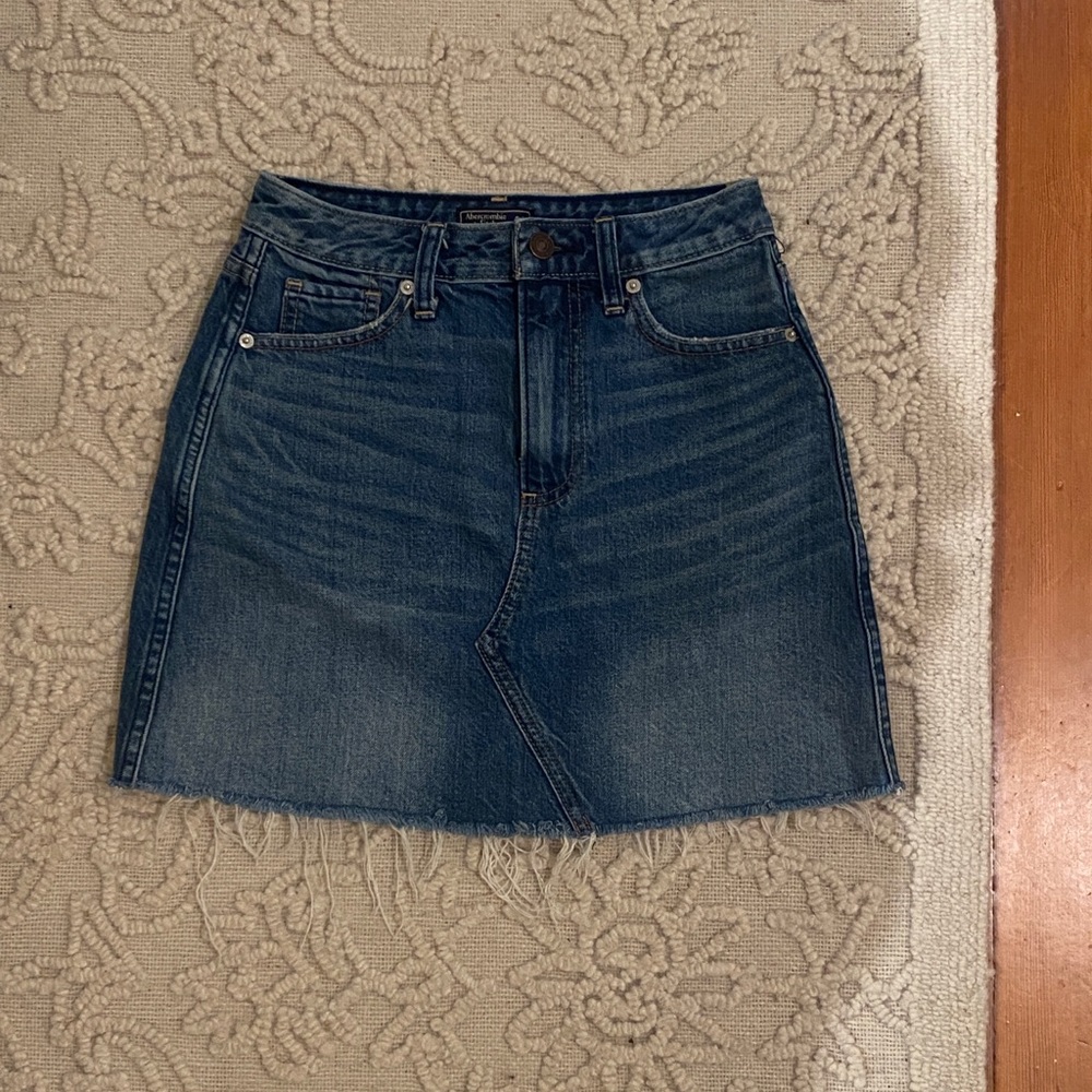 Abercrombie & Fitch Jean Skirt